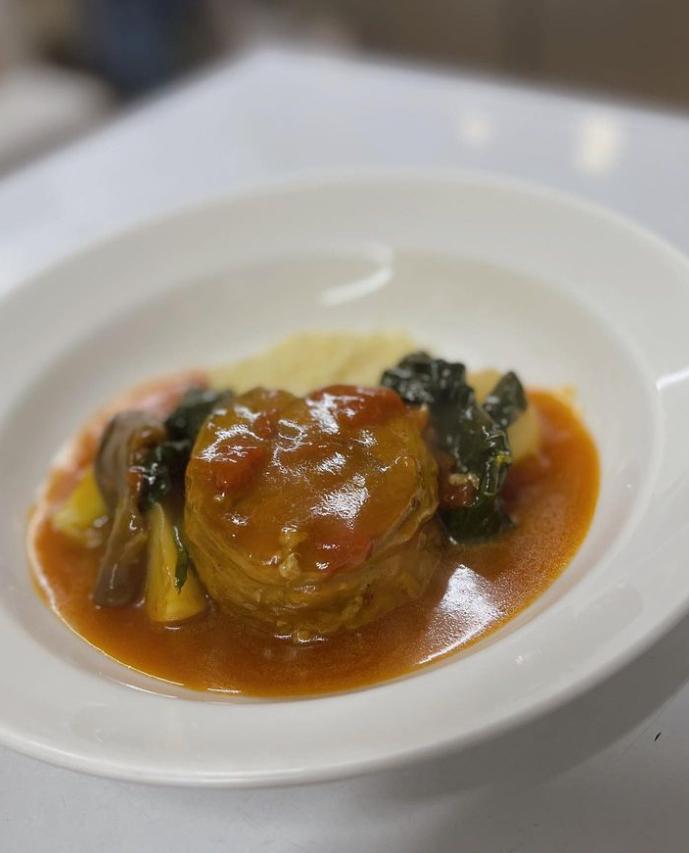 NZ産仔羊の腕肉の煮込み