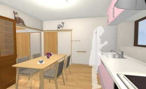 猫カフェ風LDKリフォーム😹完成しました♪