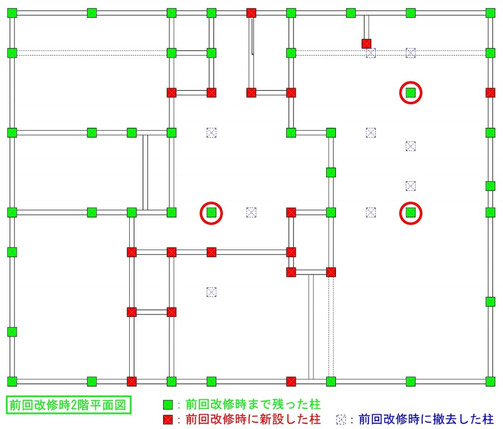 柱キープラン(前回時)