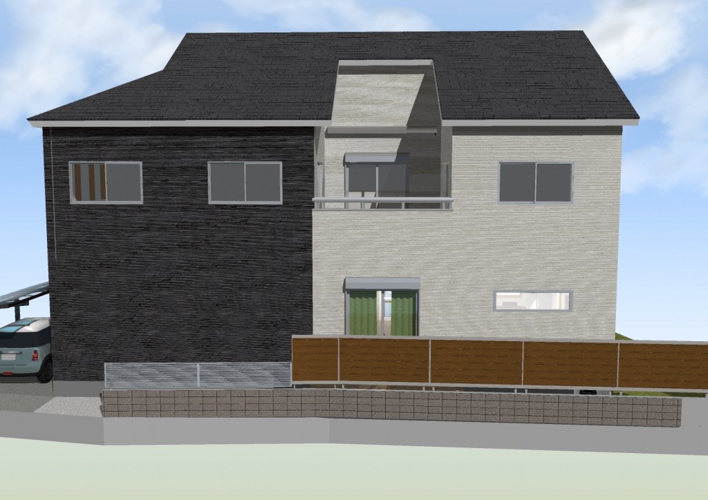 南邸　外観パース②