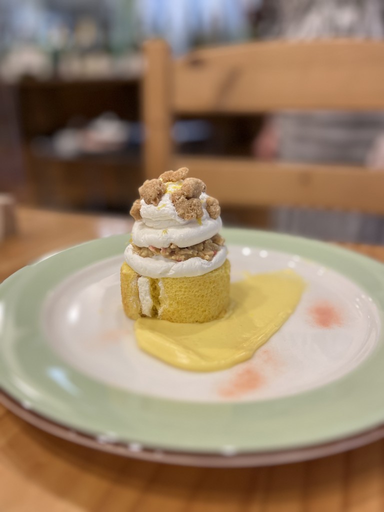 春の生搾りモンブラン　中身