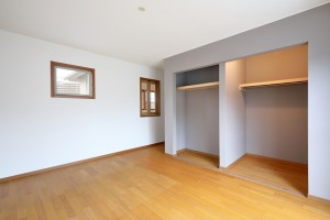 主寝室 クローゼット