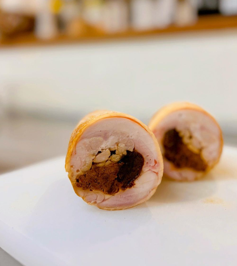 大山鶏とリードヴォー のバロティーヌ