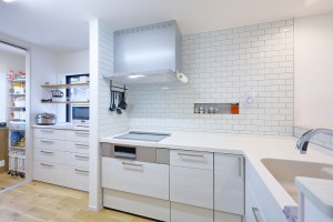 キッチン　家電置き場