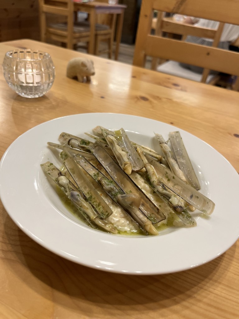 熊本県産　マテ貝のリゾット