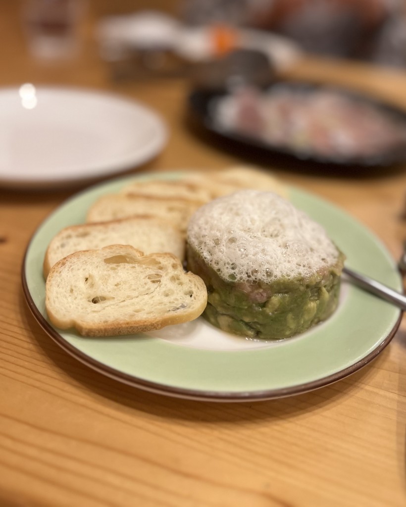 まぐろとアボガドのタルタル