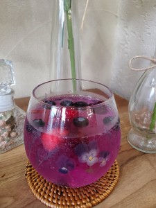 バタフライピーソーダ　レモン