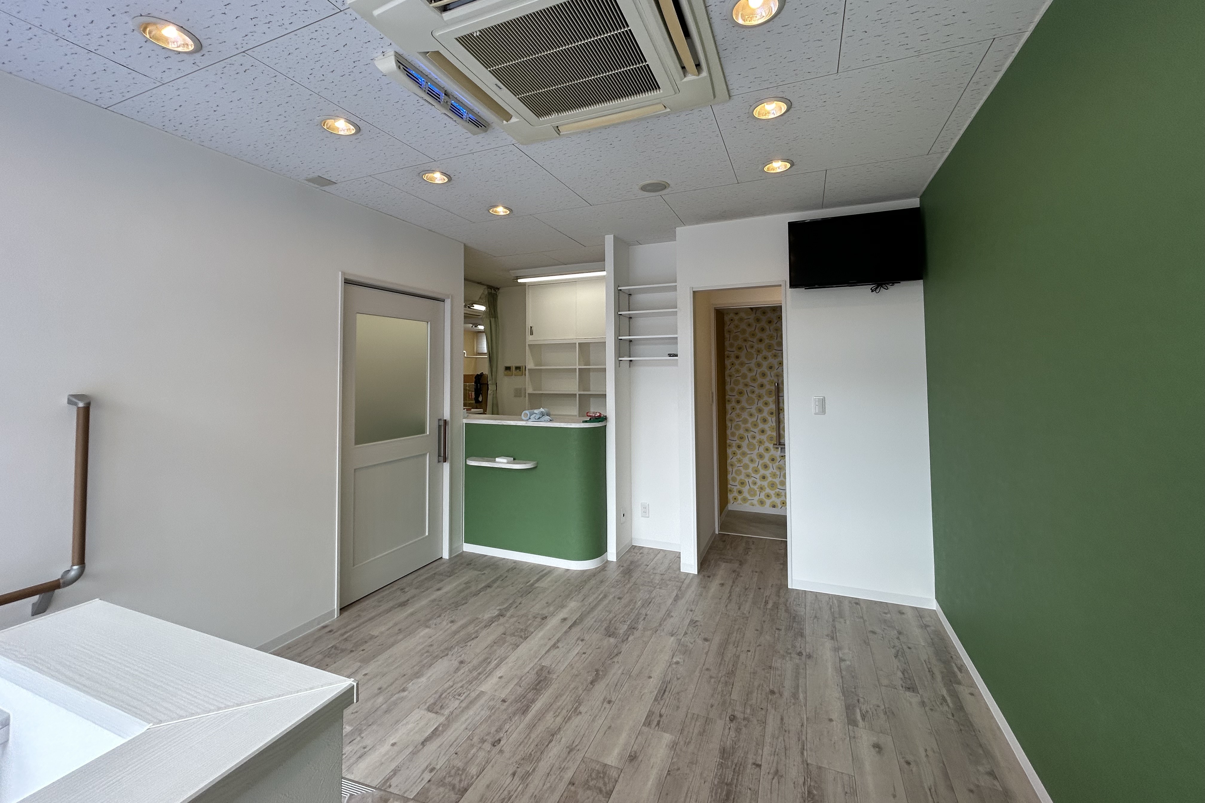 でき上がりは思った以上で、スタッフも患者さまも皆喜んでいます。