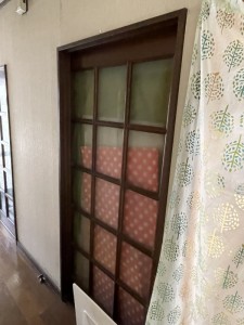 キッチン引き戸　前