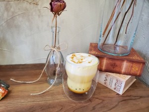 キャラメルパンプキンラテ