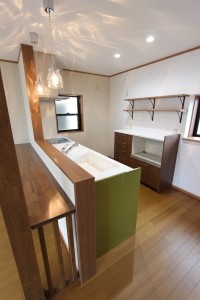 造作カウンター２