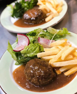 日替わりランチ　ハンバーグ