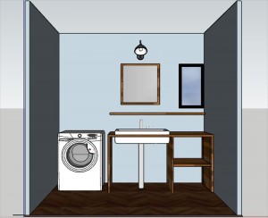 造作洗面 パース_R