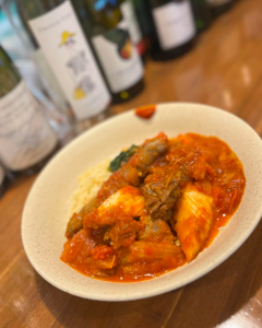 カフェ💛エンラージ＊食欲そそる💕スパイシーな仔羊の煮込み✨