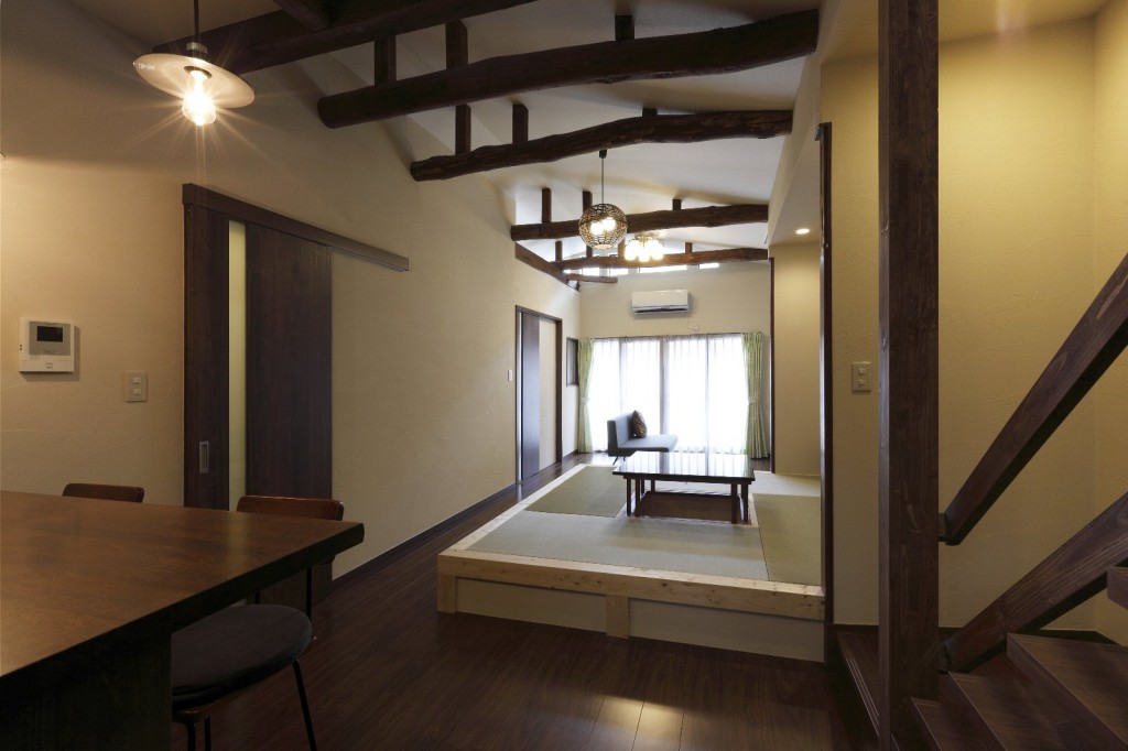 三世代に渡って受け継がれる古き良き家