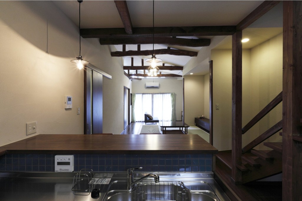 三世代に渡って受け継がれる古き良き家