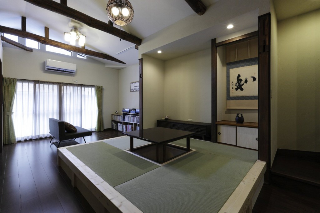 三世代に渡って受け継がれる古き良き家