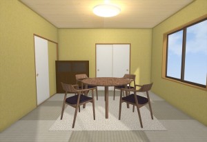 二世帯同居の実家リフォーム①