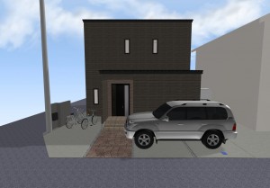 駐車場・アプローチイメージ①