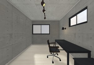 ワークルーム①(コンクリート調)