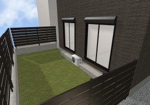 南側お庭側イメージ②