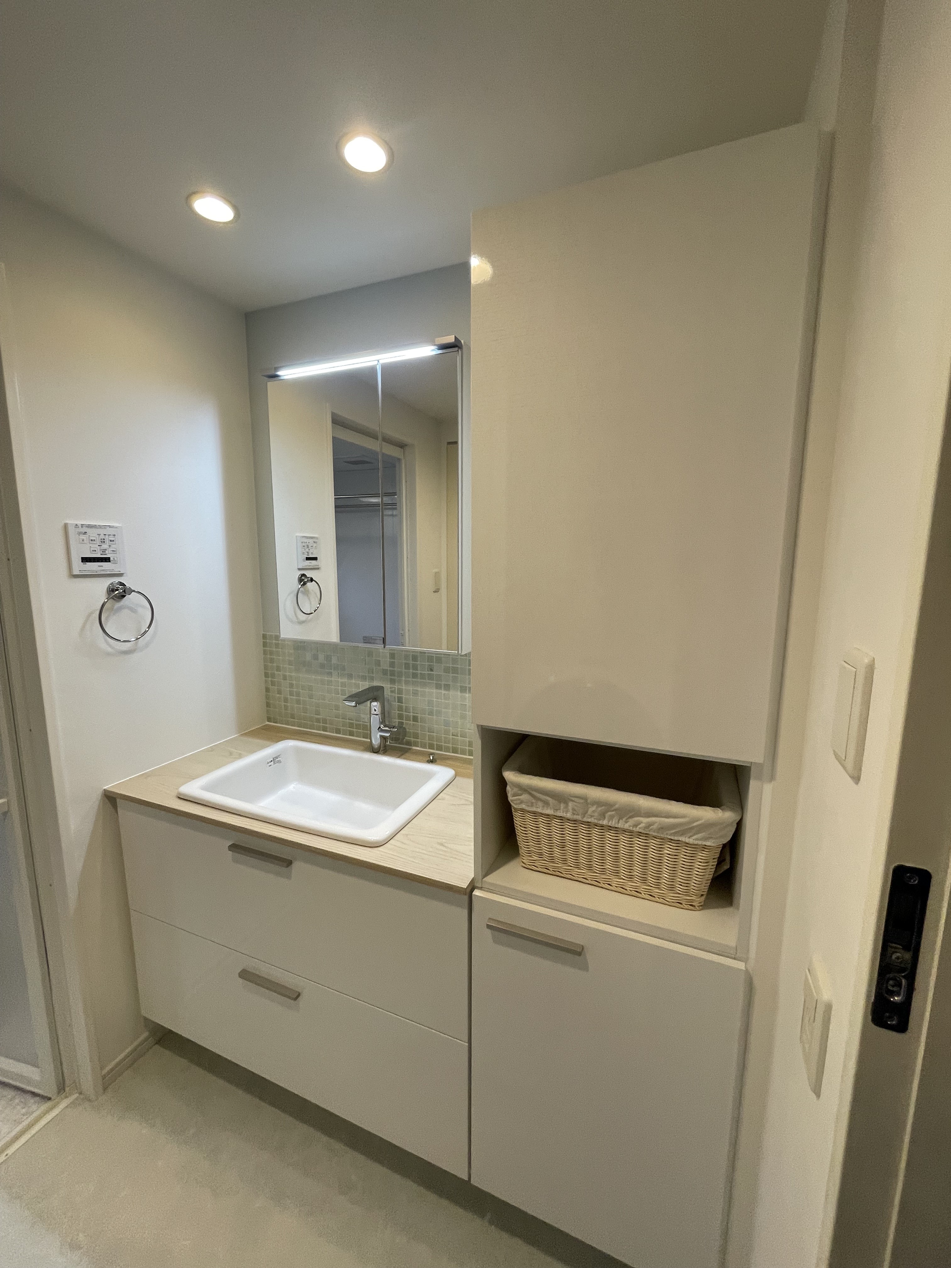 一緒にショールームにも足を運んでいただきイメージもわき良かったです。