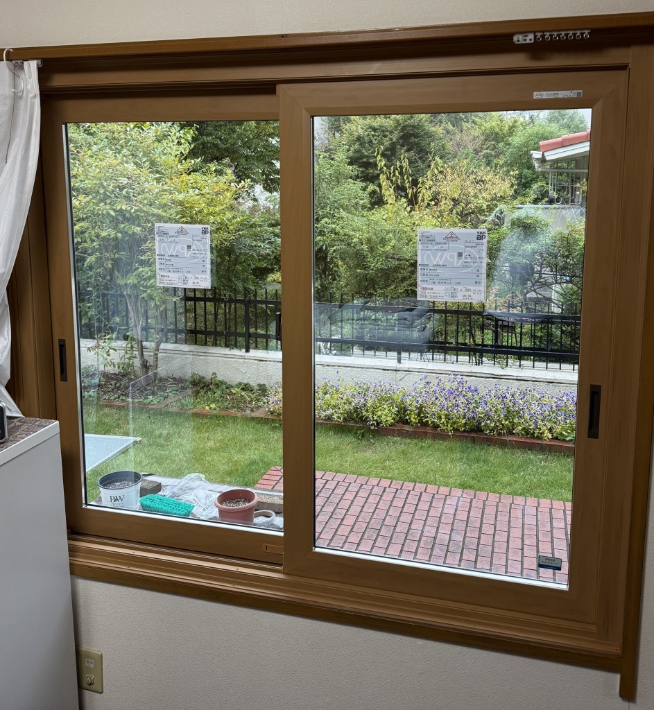 1階和室西面　後