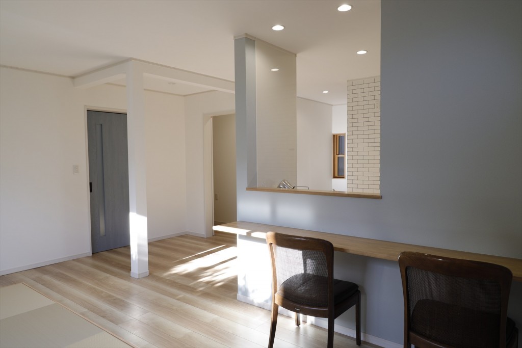 二世帯住宅の1階をフルリノベーション