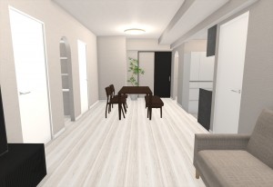 『ホテルライク』なマンション全面リフォーム①