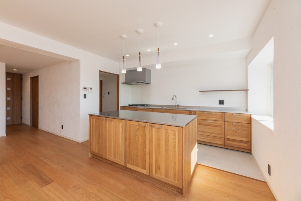 マンション全面・時代に流されない上質な自然素材リノベーション