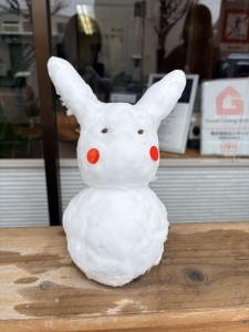 雪でも元気に営業中～！！⛄