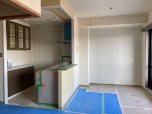 マンション全面リフォーム 順調に進んでいます✨