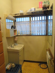 洗面室　既存