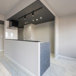 「家事ラク・モノトーン」がテーマのマンションデザインリノベーション