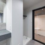 「家事ラク・モノトーン」がテーマのマンションデザインリノベーション