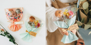 来場特典：花束ドーナツ