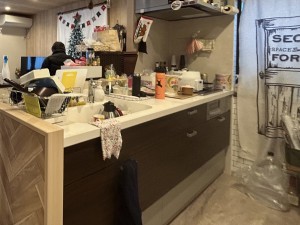 コンロ　工事前