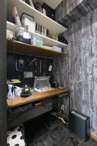 After -desk & book shelf-