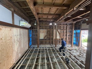 【八王子市】1階全面リフォーム 順調に進んでいます！