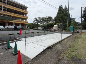 福祉施設の大規模な外構工事 ！！！！