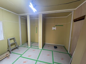 1階全面リフォーム工事  間もなく完成！！