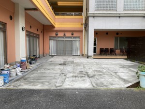 福祉施設の外構工事はいよいよラストスパート！！
