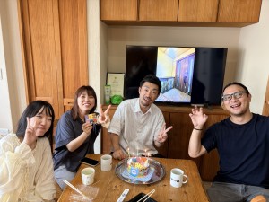 サプライズでお祝いしました🎂✨