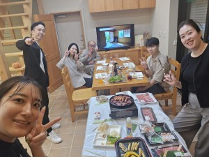お寿司＆焼肉パーティーをしました💕北野支店