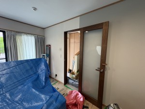 自然素材リフォーム 順調に進んでいます🍃