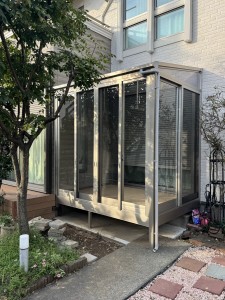 建築確認申請が必要なサンルーム工事 完工しました✨